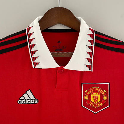 Manchester United home jersey. Season 22/23