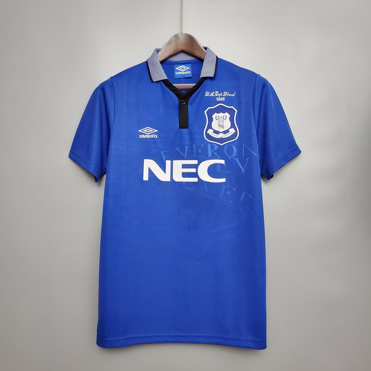 Everton home jersey. Season 94/95