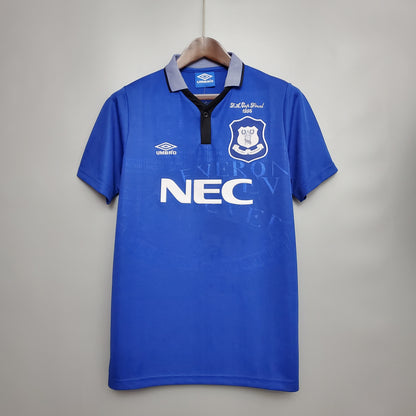 Everton home jersey. Season 94/95