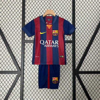 Barcelona home kids set. Season 14/15