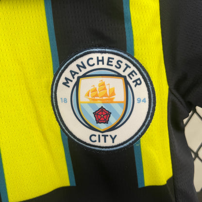 Manchester City away kids set. Season 24/25
