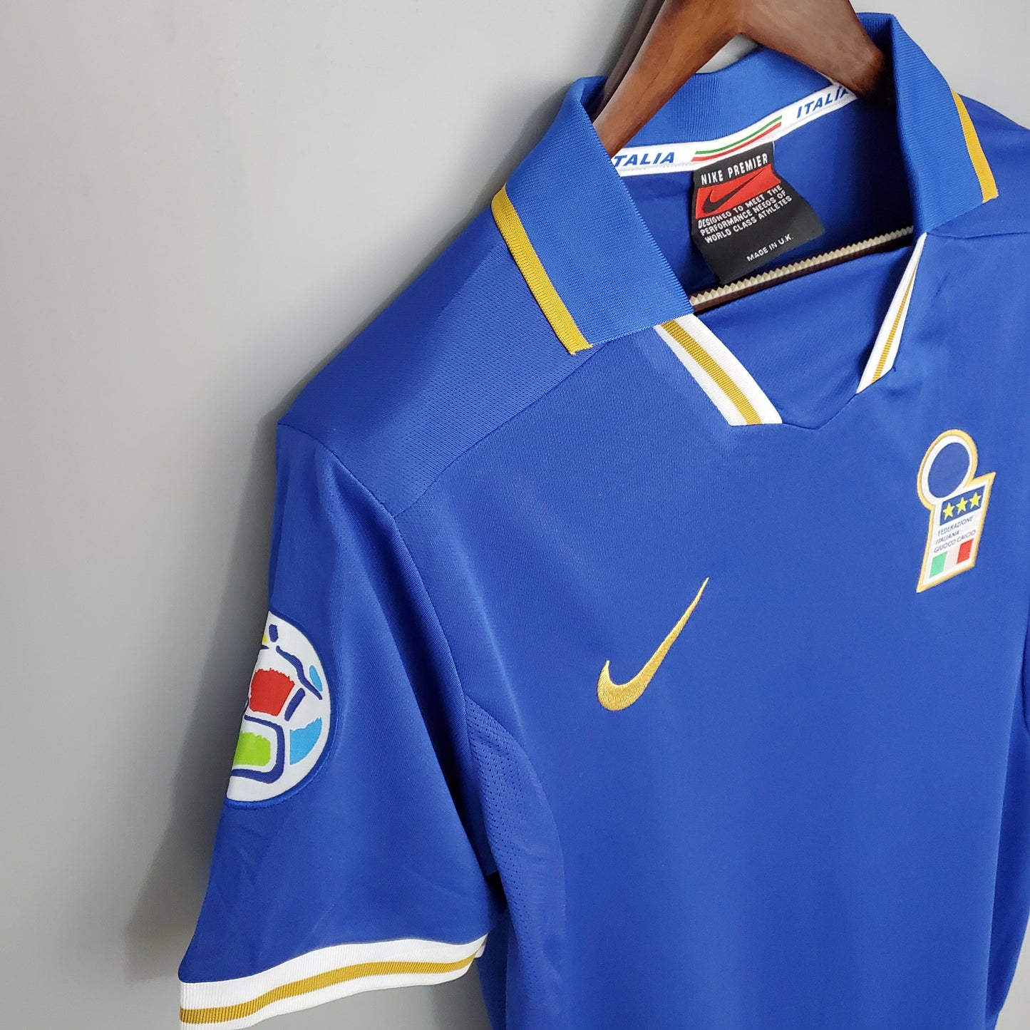 Italy EURO 1996 home jersey.