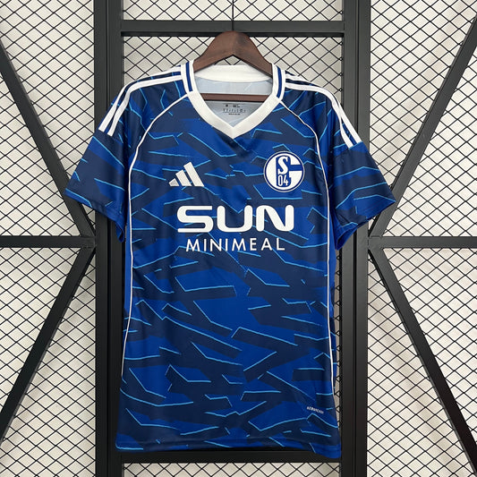 Shalke 04 home jersey. Season 25/26