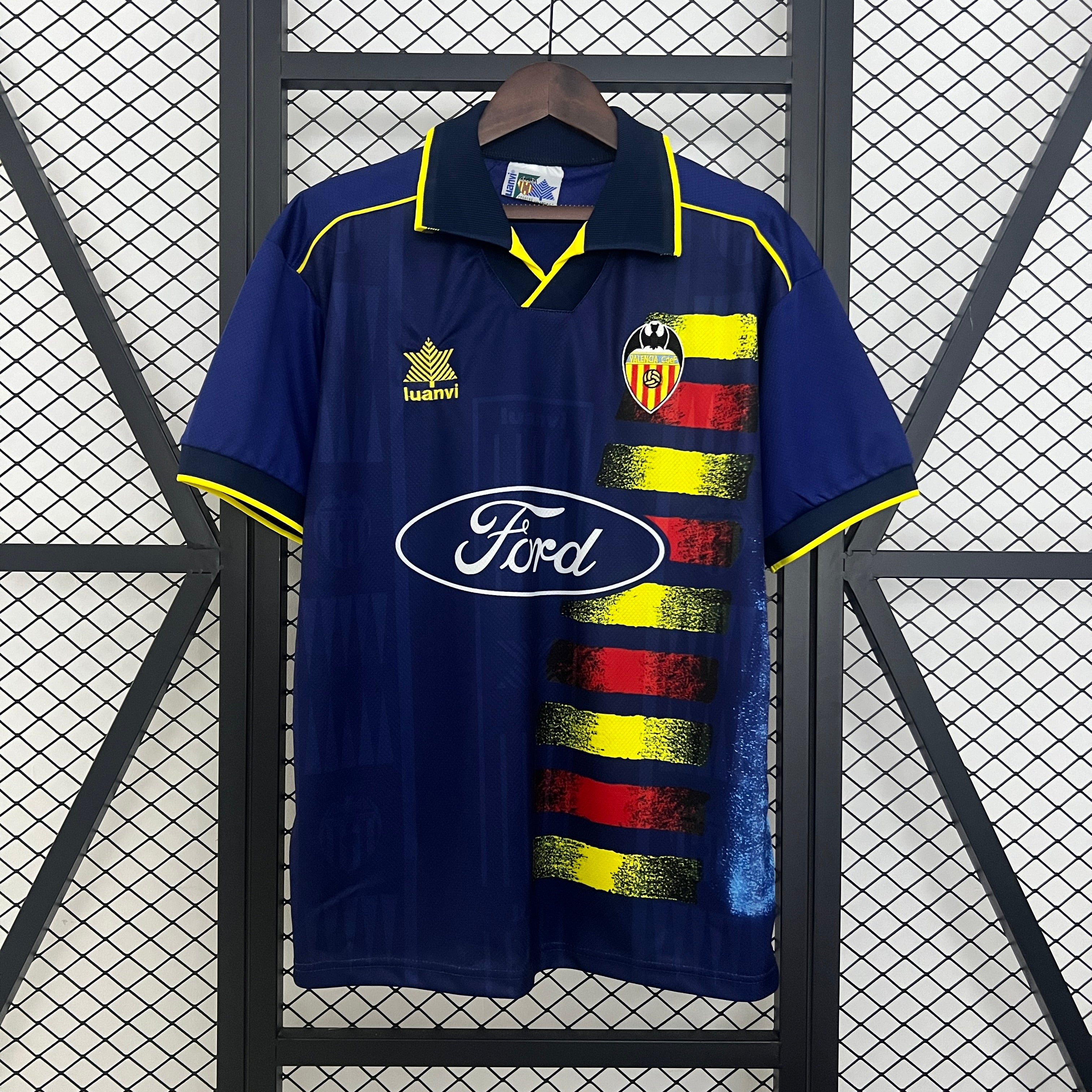 Valencia away jersey. Season 96/97