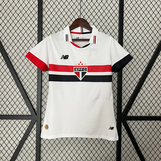 Sao Paulo home jersey for women. Season 24/25