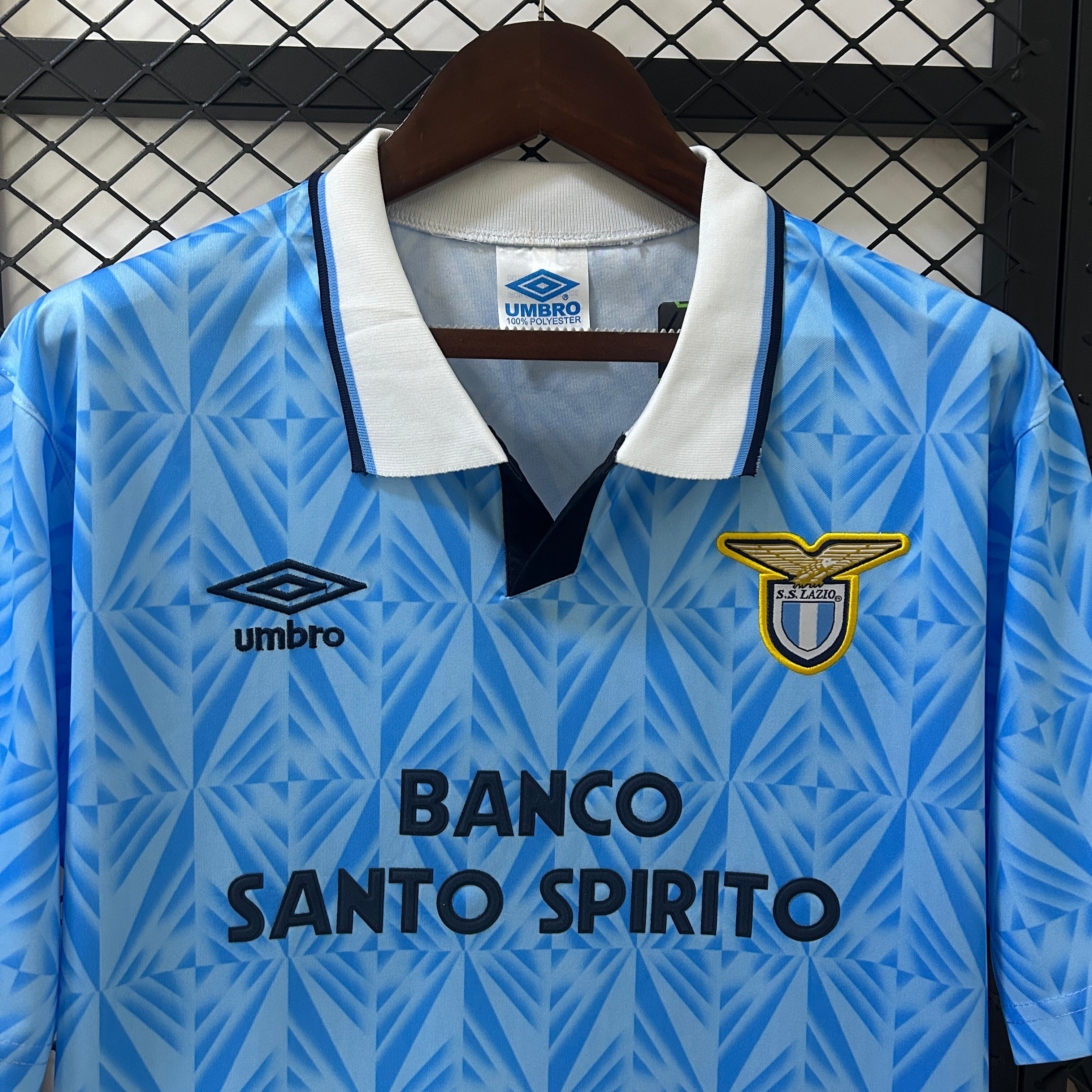 Lazio home jersey. Season 91/92