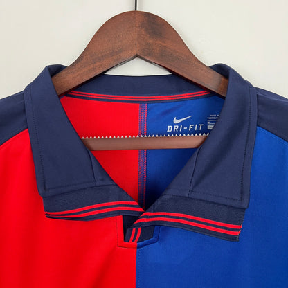 Barcelona longsleeve home jersey. Season 99/00