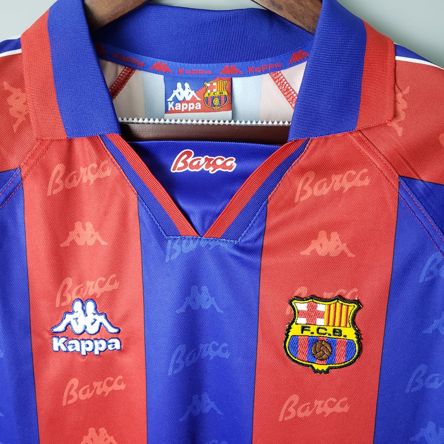 Barcelona home jersey. Season 96/97