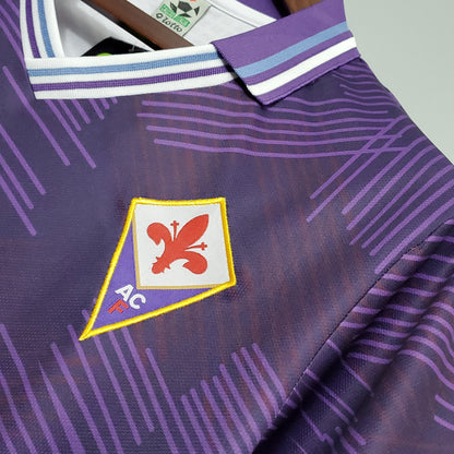 Fiorentina home jersey. Season 92/93