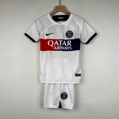 PSG away kids set. Season 23/24