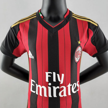 AC Milan home kids set. Season 13/14