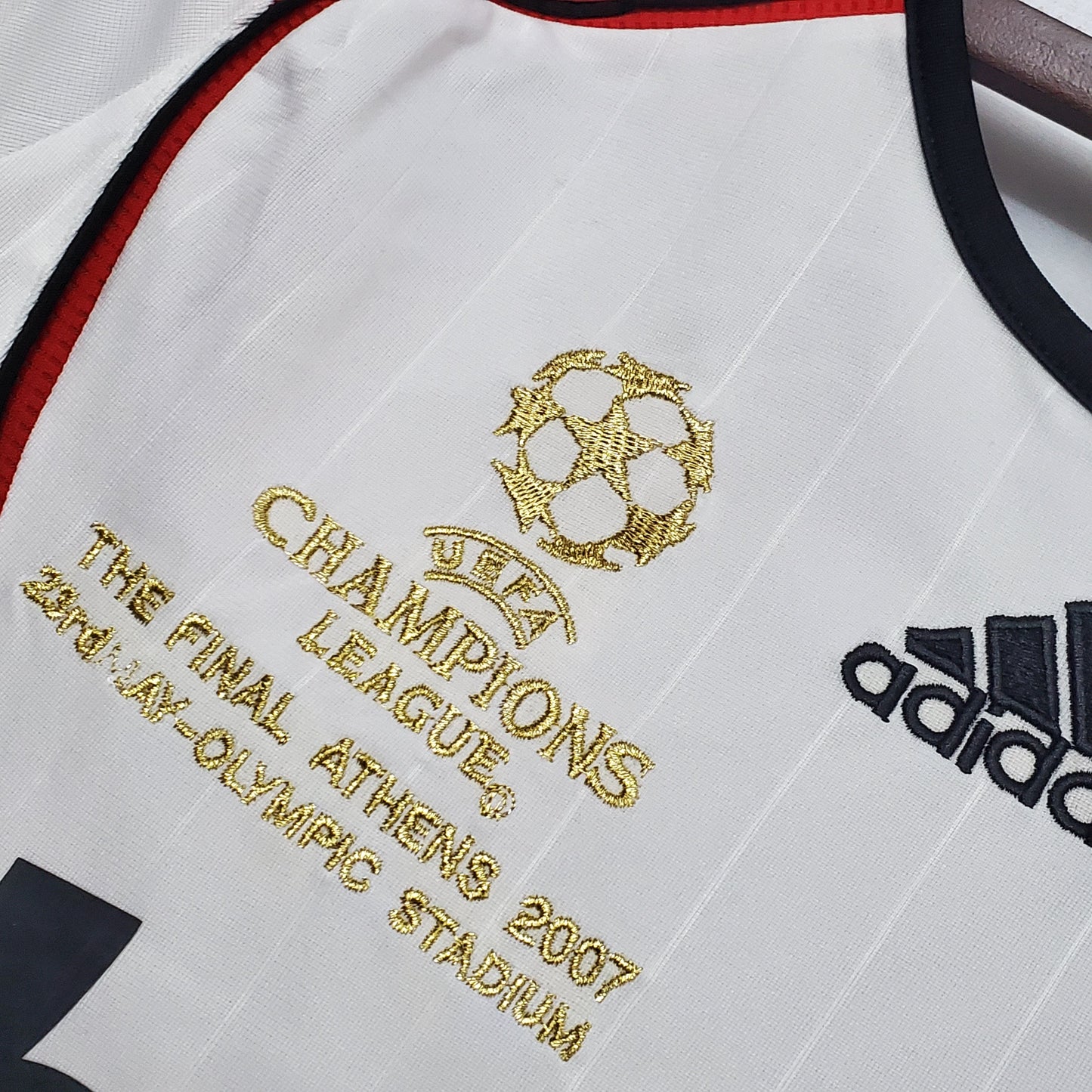 AC Milan UCL Final 2007 longsleeve away jersey. Season 06/07