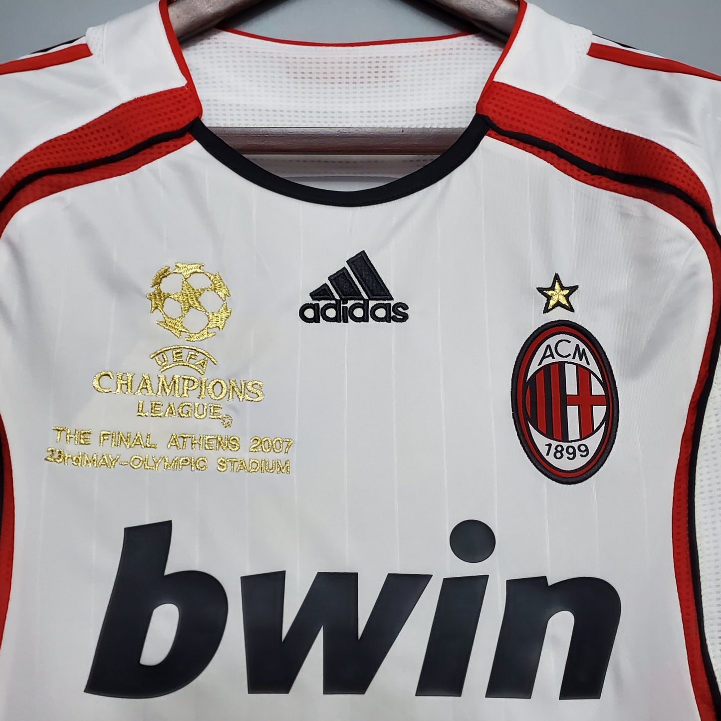 AC Milan UCL 2007 Final away jersey. Season 06/07