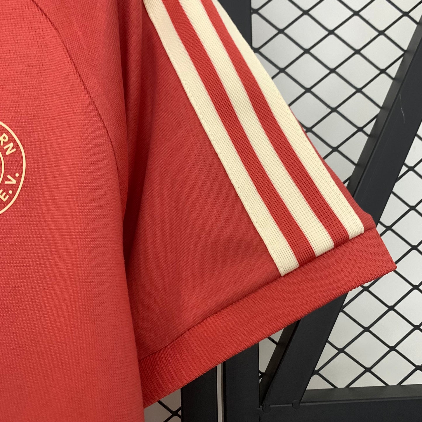 Bayern Munich pre-match jersey.