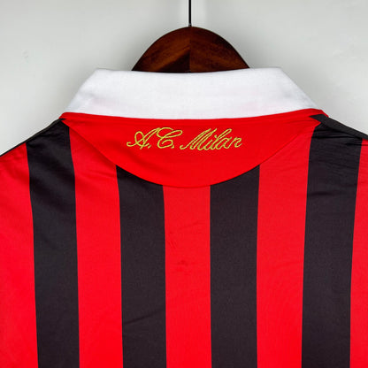 AC Milan longsleeve home jersey. Season 09/10