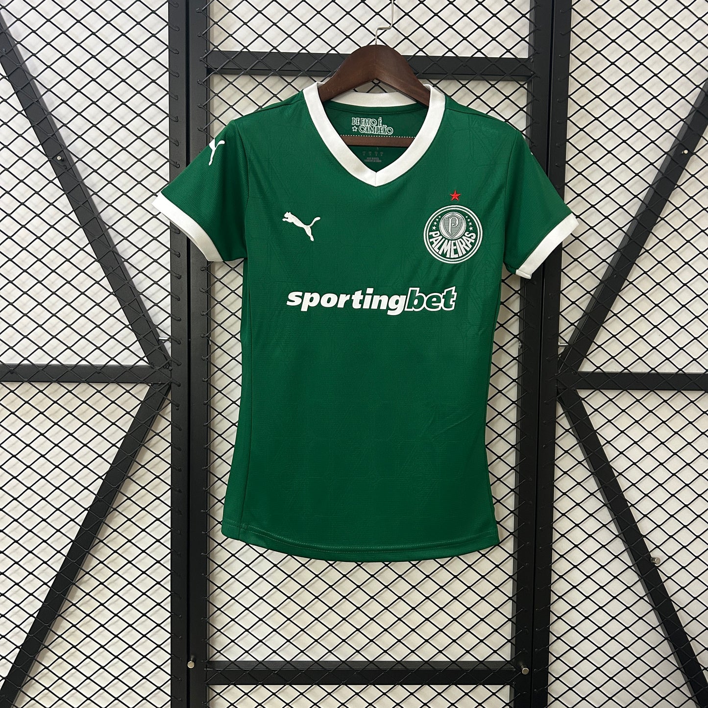 Palmeiras home jersey for women. Season 24/25