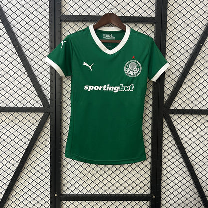 Palmeiras home jersey for women. Season 24/25
