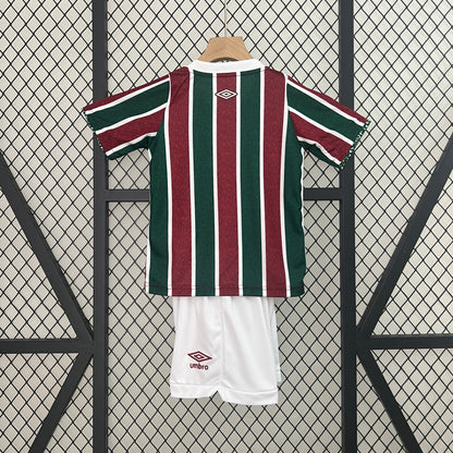 Fluminense home kids set. Season 24/25