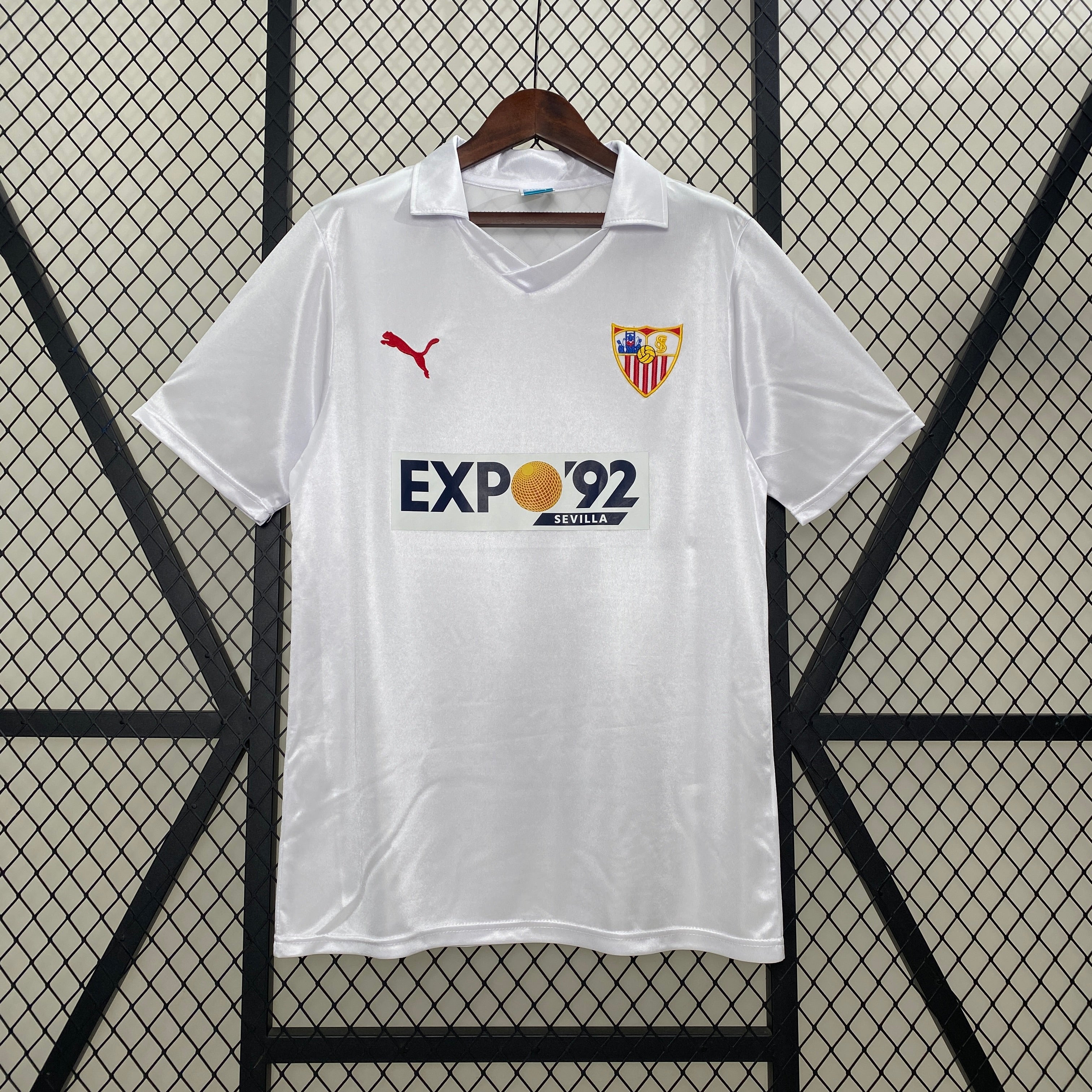 Sevilla home jersey. Season 87/88