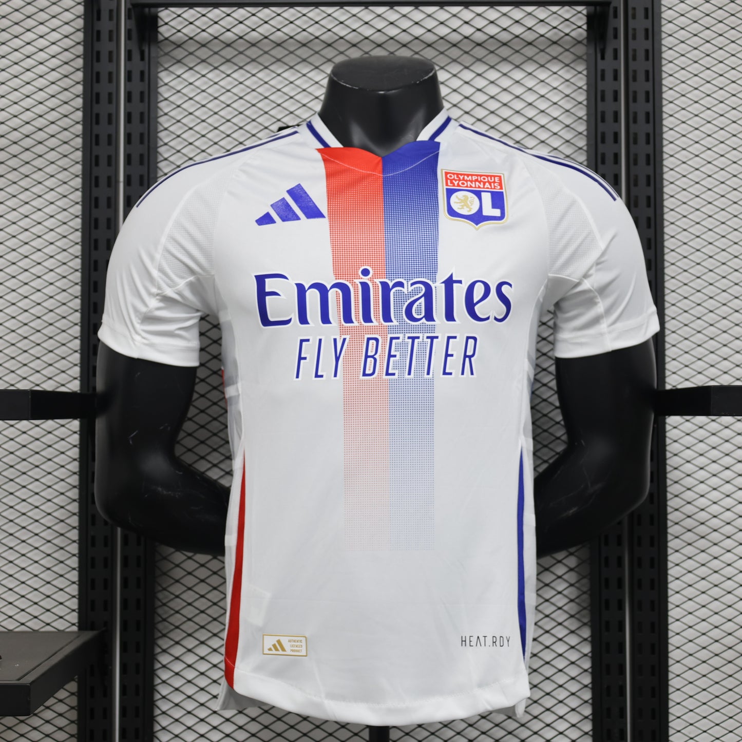 Olympique Lyon home jersey. Season 24/25 (Player Version)