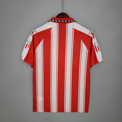 Atletico Madrid home jersey. Season 94/95