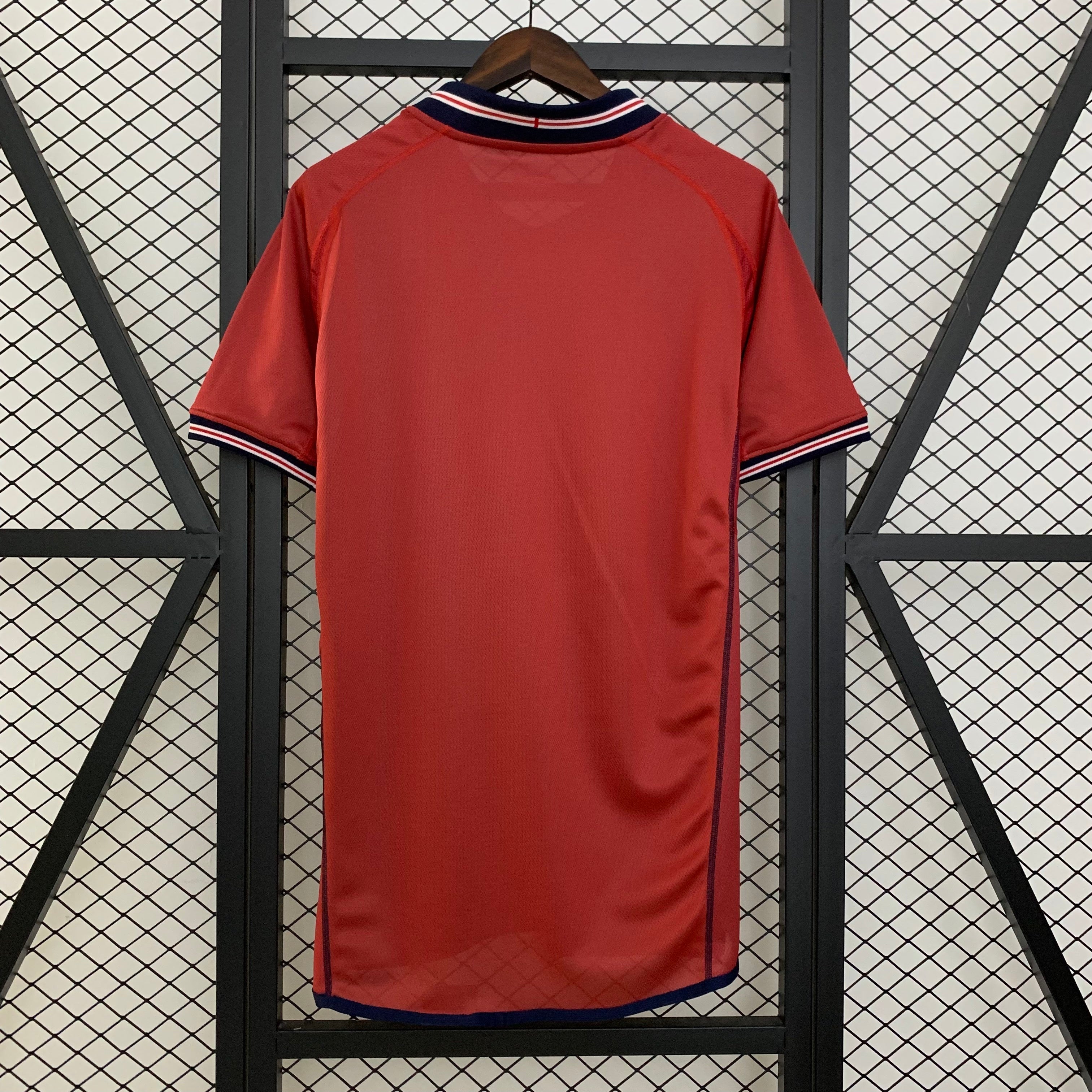 England away jersey. Season 02/03