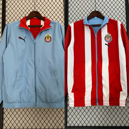 C.D. Guadalajara double-sided Windbreaker
