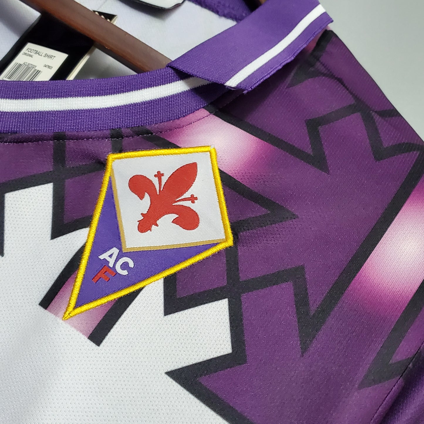 Fiorentina away jersey. Season 92/93