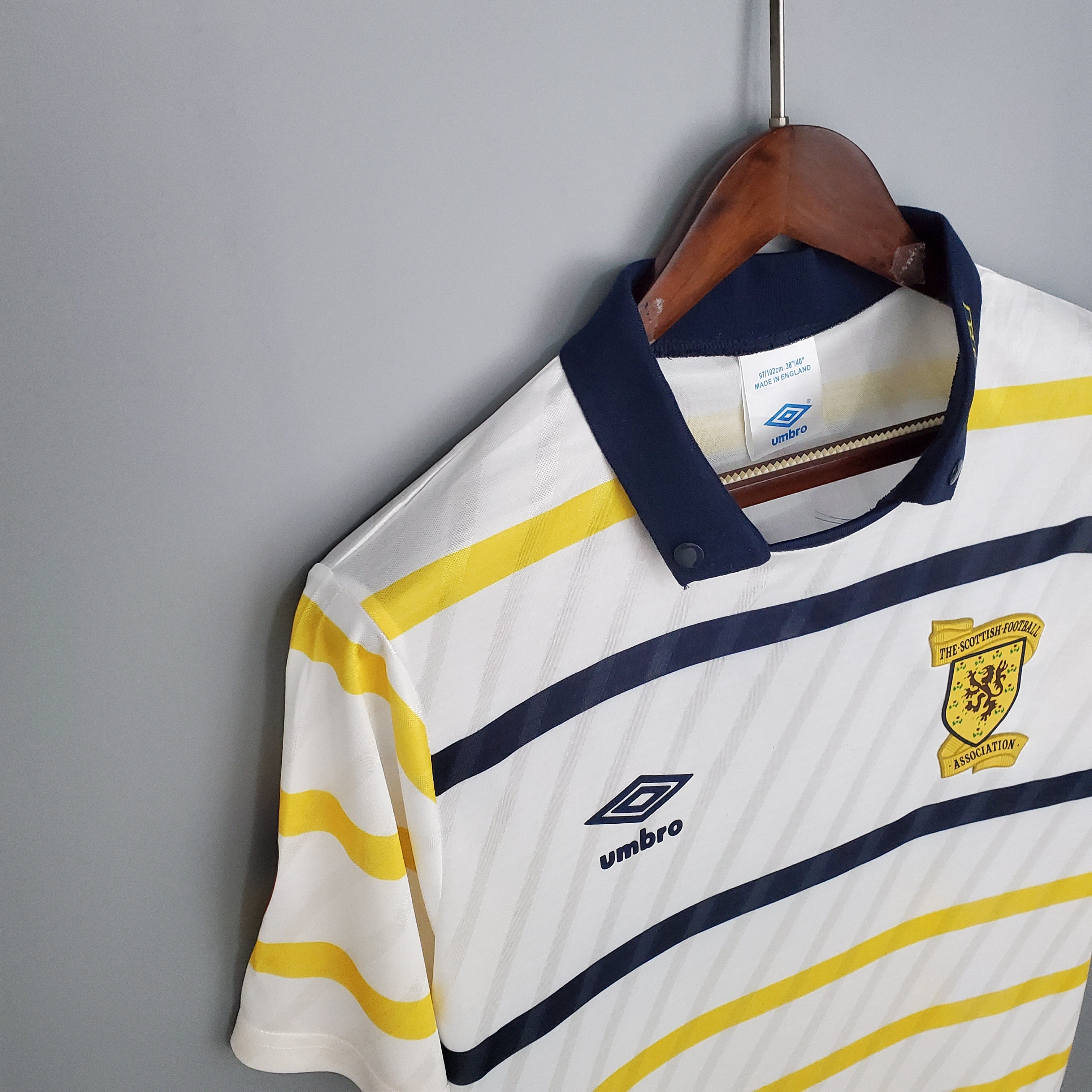 Scotland 1988 away jersey.