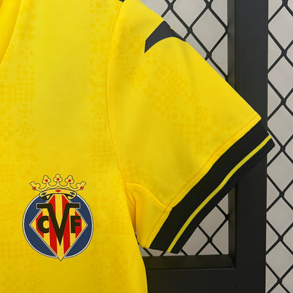 Villarreal home kids set. Season 24/25