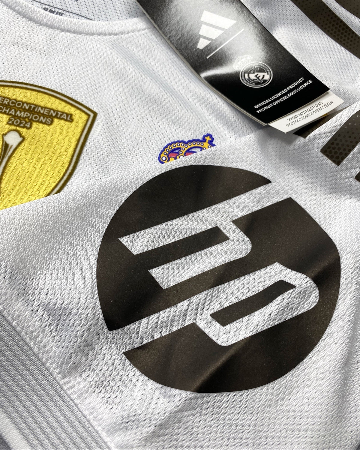 Real Madrid home jersey. Season 25/26. Vinicius Junior.