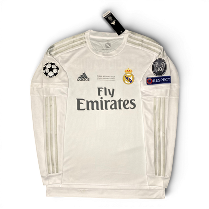 Real Madrid home jersey for the 2016 Champions League Final. Sergio Ramos.
