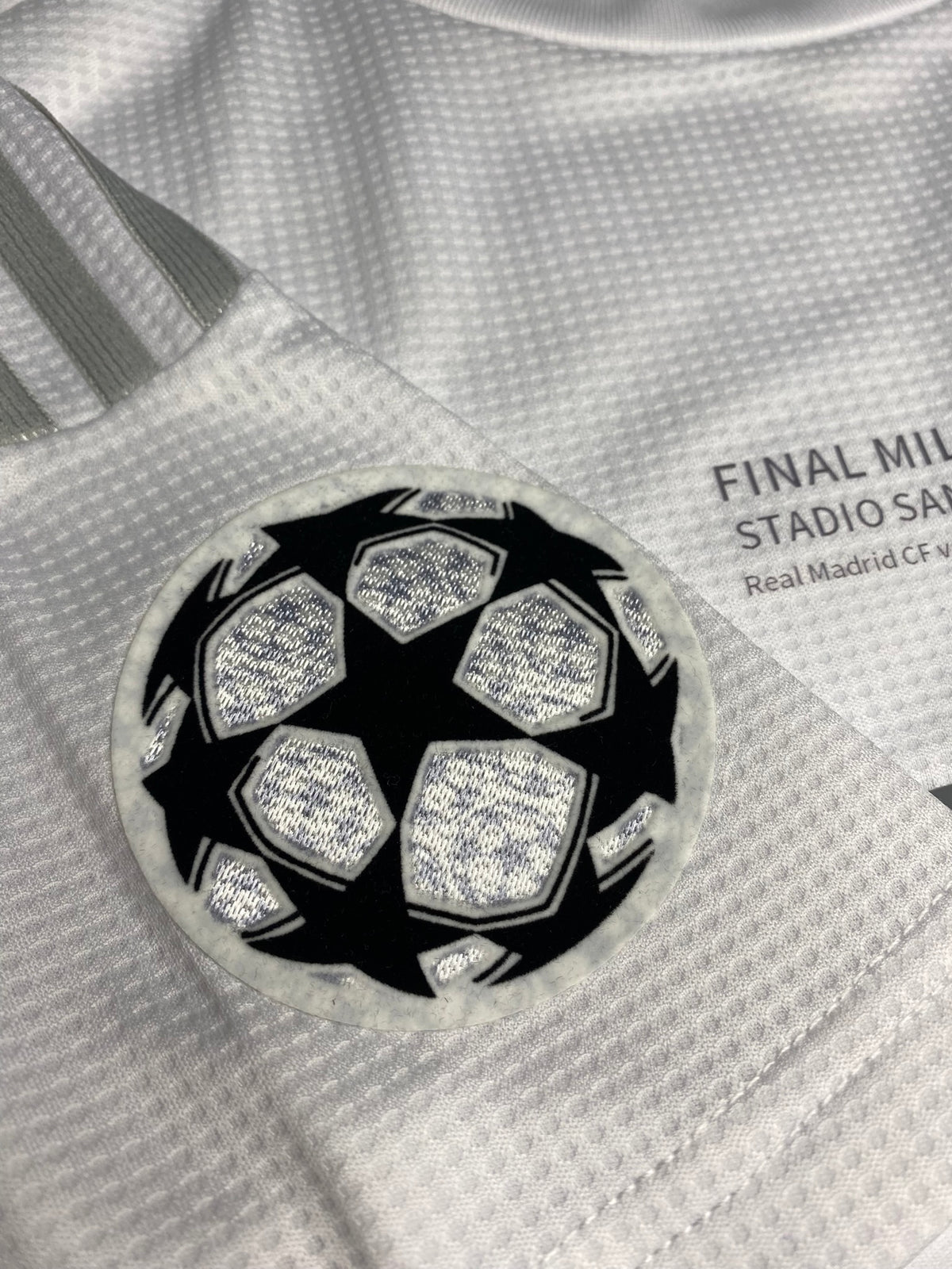 Real Madrid home jersey for the 2016 Champions League Final. Sergio Ramos.