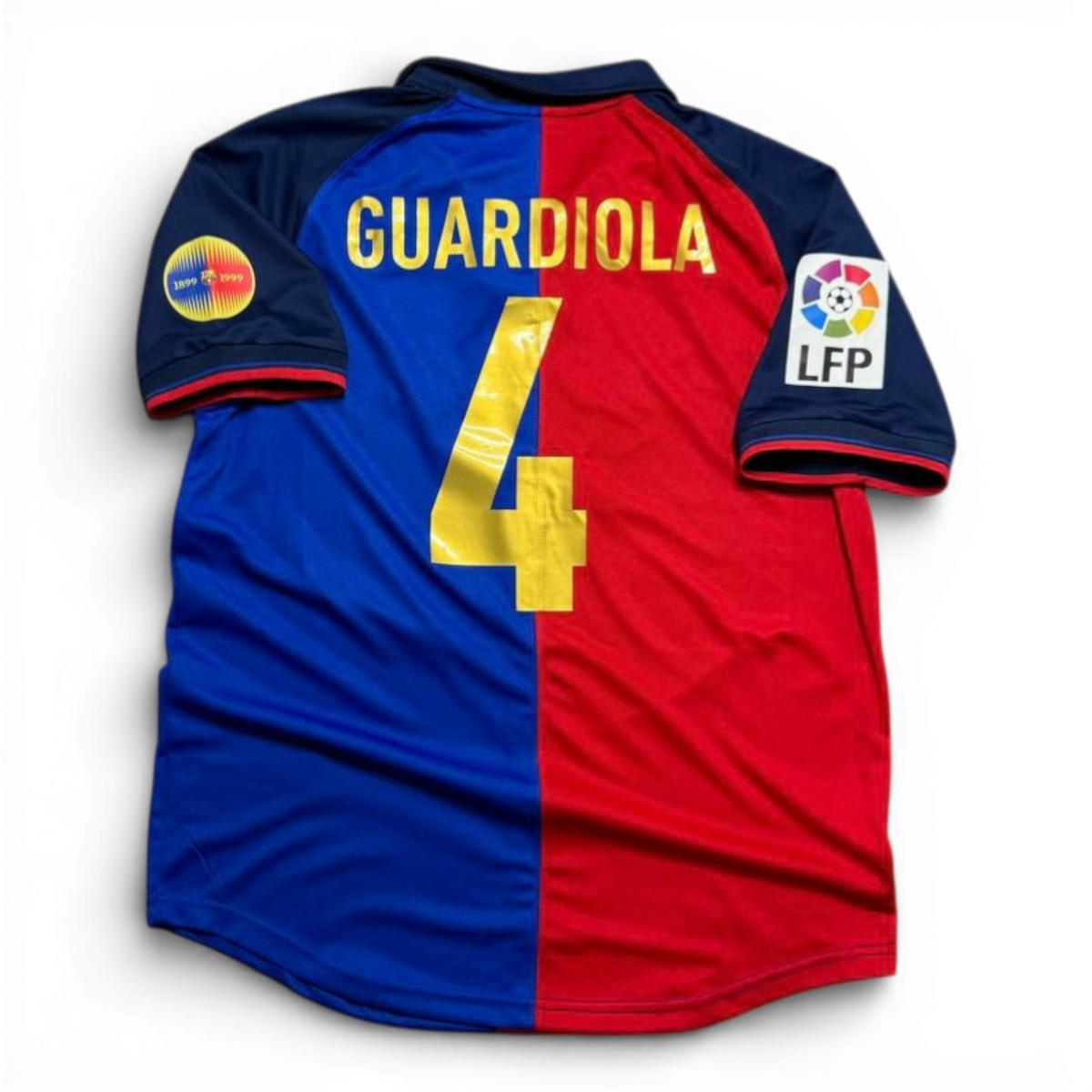 Barcelona's home jersey. Season 99/00. Pep Guardiola