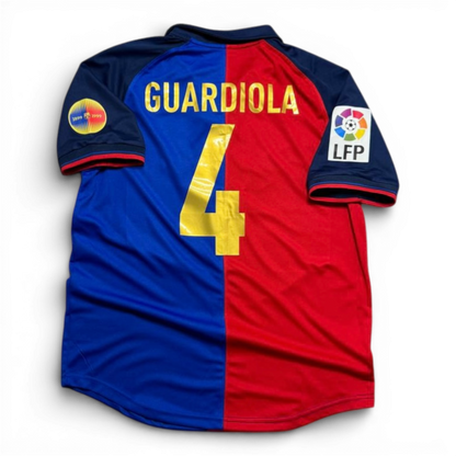 Barcelona's home jersey. Season 99/00. Pep Guardiola