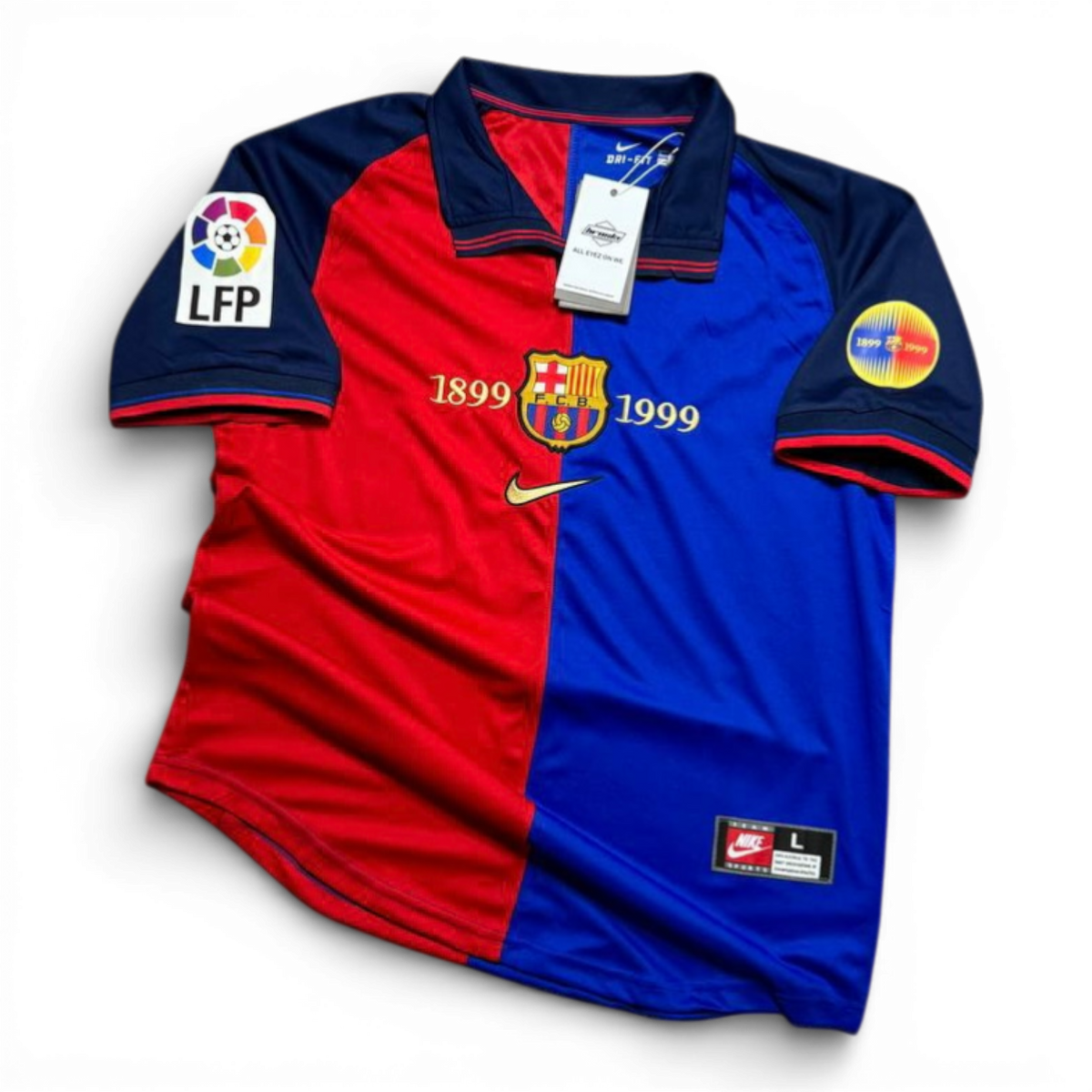 Barcelona's home jersey. Season 99/00. Pep Guardiola