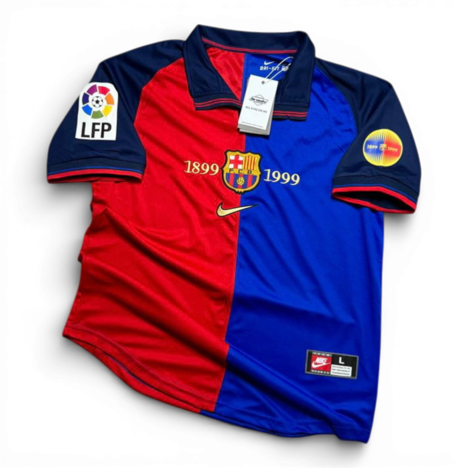 Barcelona's home jersey. Season 99/00. Pep Guardiola
