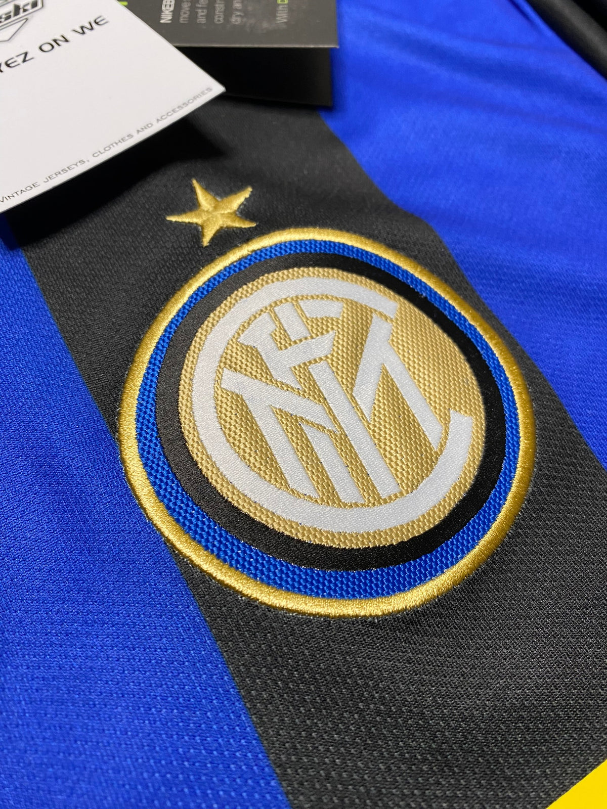 Inter Milan home jersey. Season 08/09. Adriano "Imperatore" Leite Ribeiro