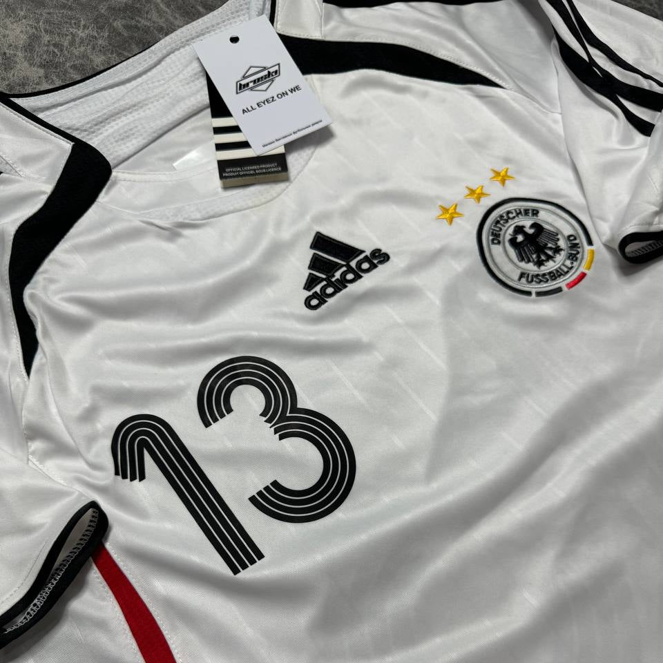 Germany's home jersey for the 2006 World Cup. Michael Ballack.