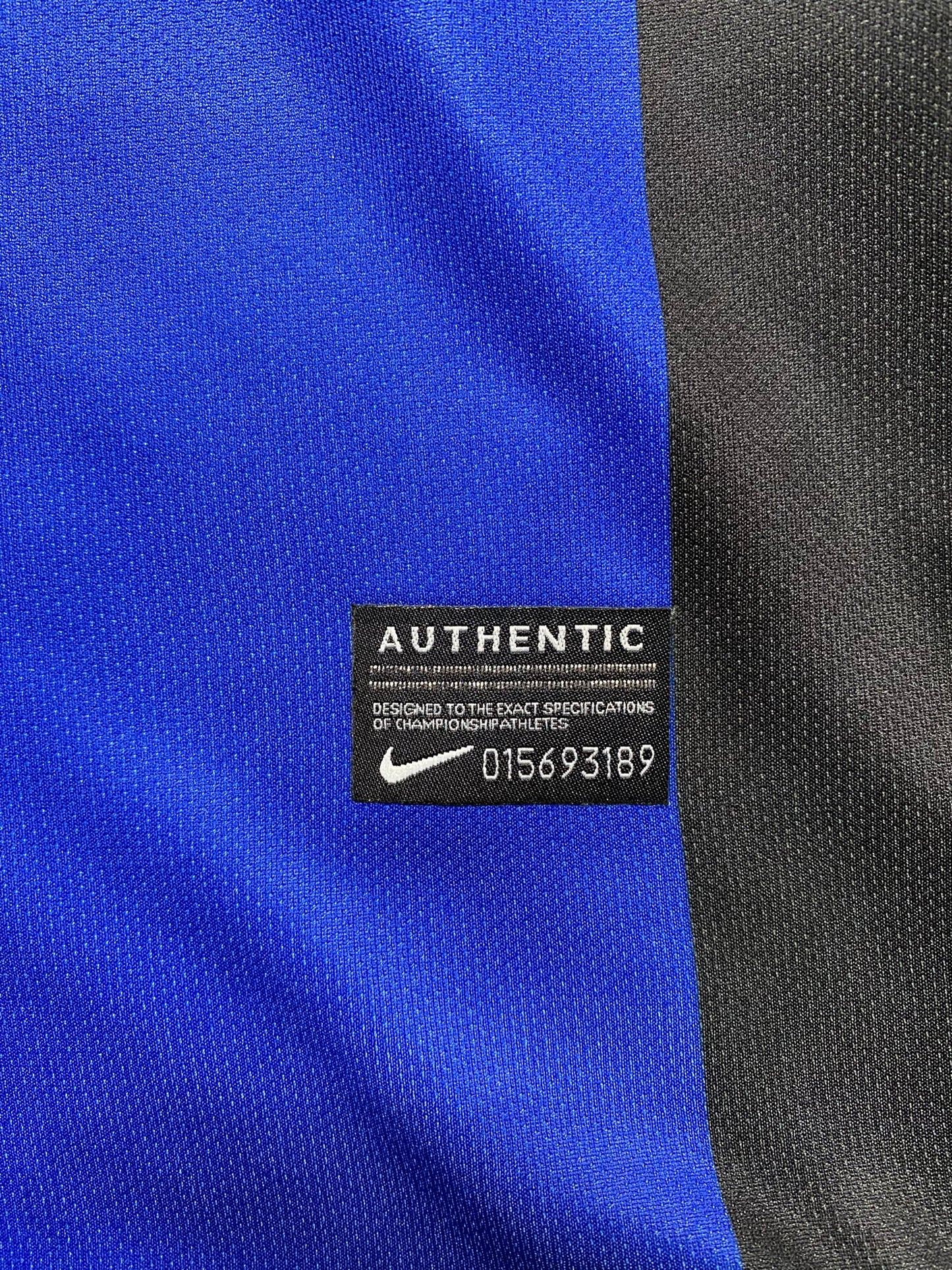 Inter Milan home jersey. Season 08/09. Adriano "Imperatore" Leite Ribeiro