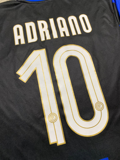 Inter Milan home jersey. Season 08/09. Adriano "Imperatore" Leite Ribeiro