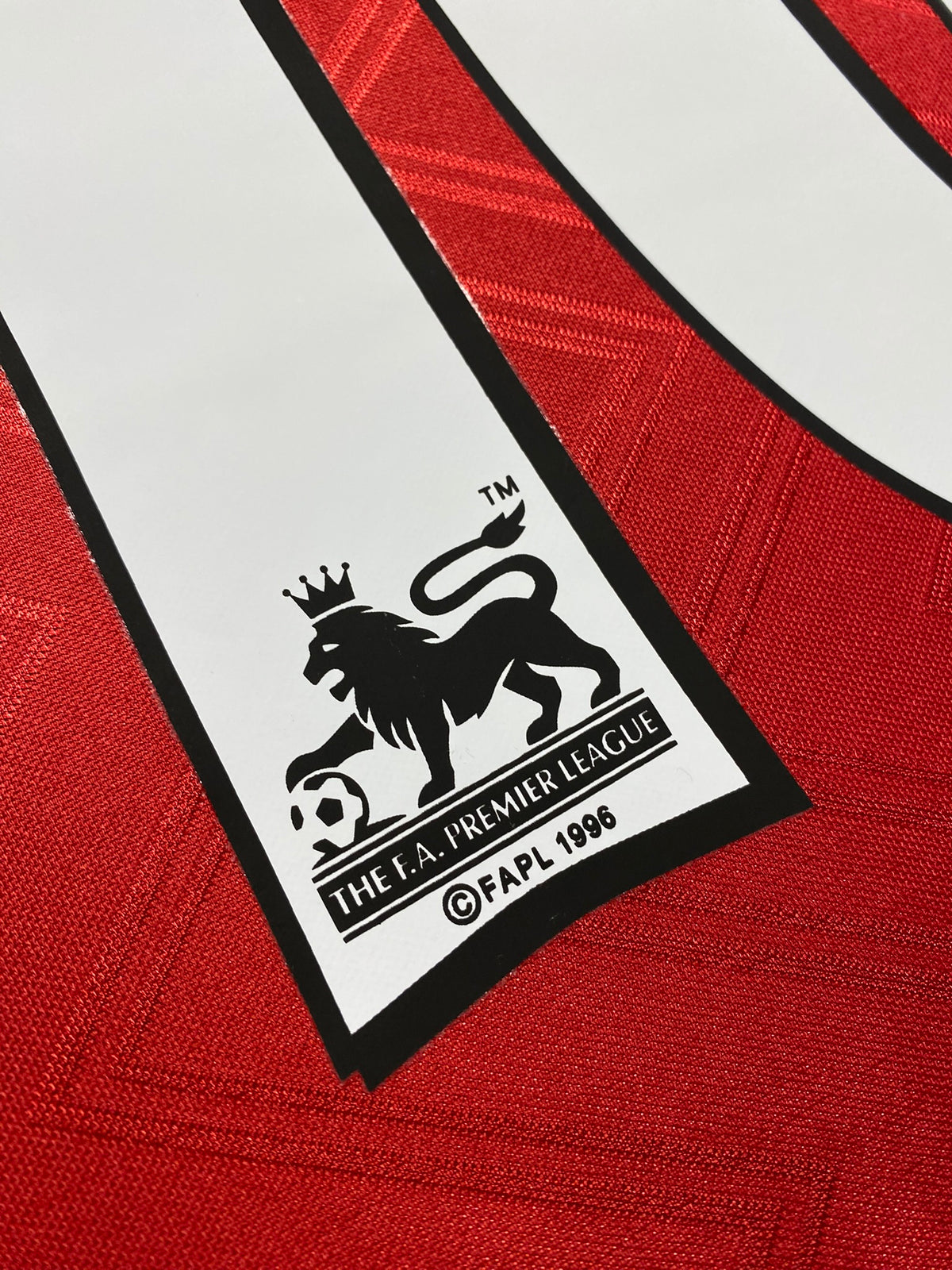 Arsenal home jersey. Season 96/97. Dennis Bergkamp