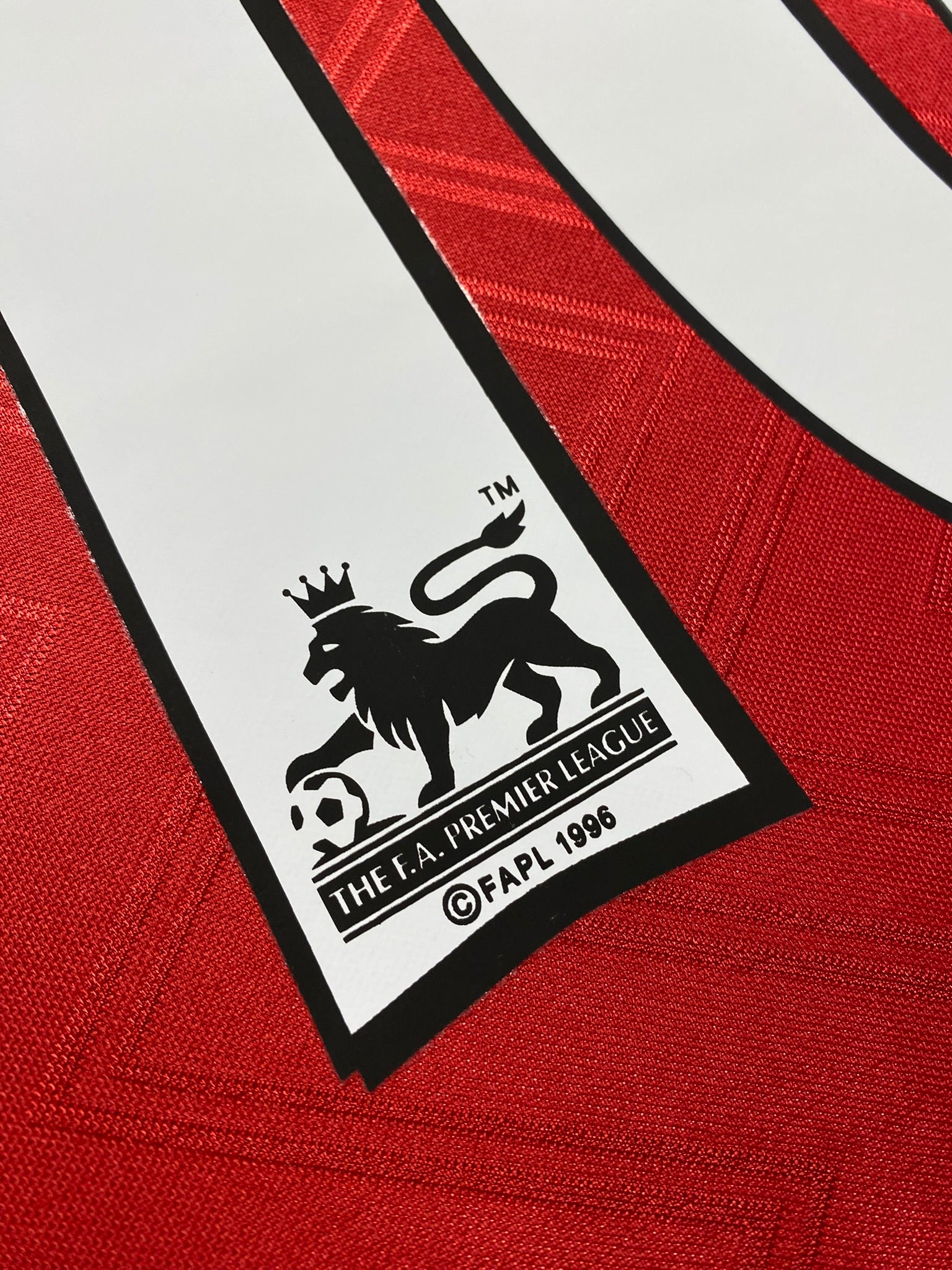 Arsenal home jersey. Season 96/97. Dennis Bergkamp