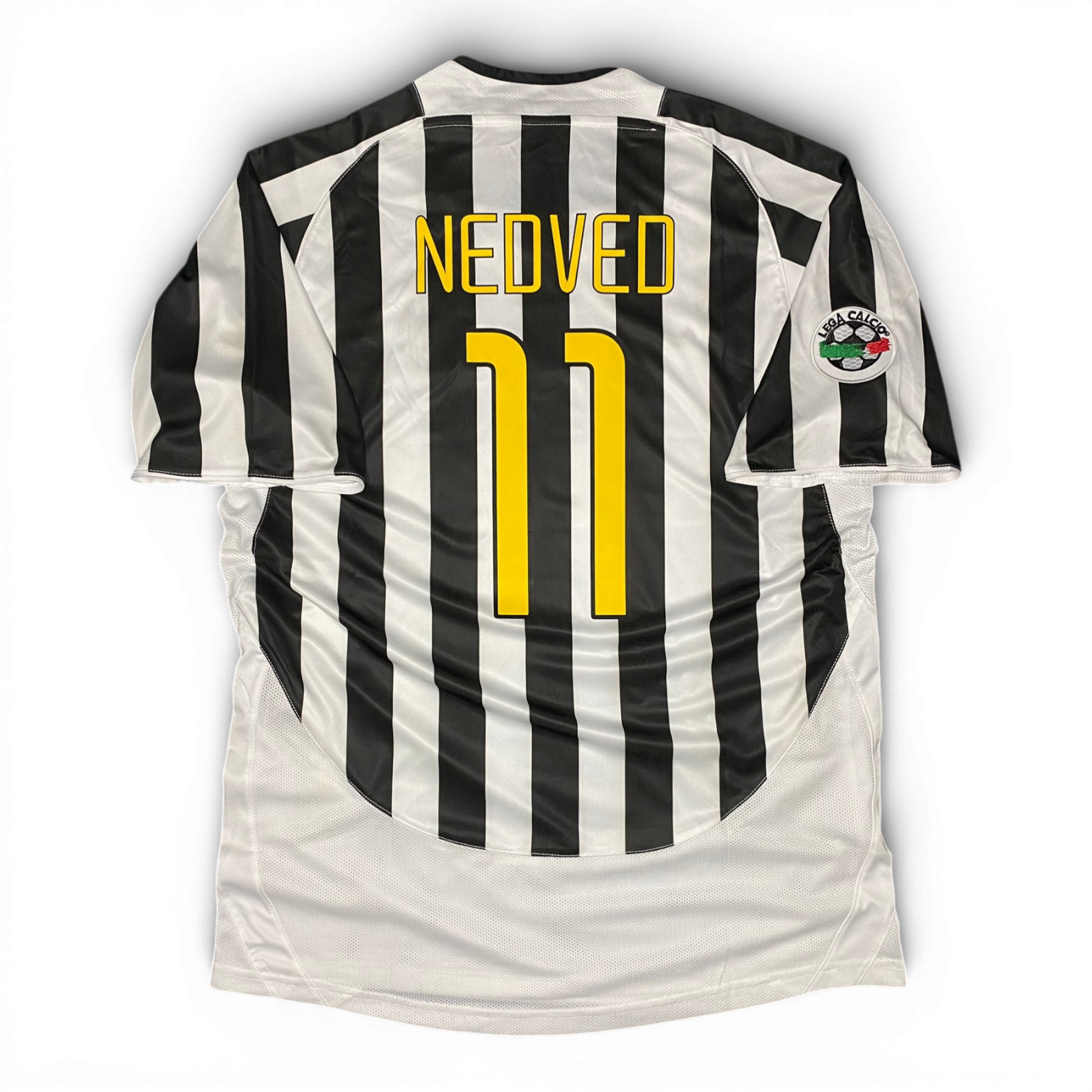 Juventus home jersey. Season 03/04. Pavel Nedved.