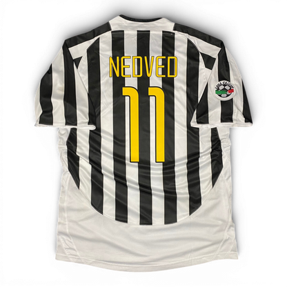 Juventus home jersey. Season 03/04. Pavel Nedved.