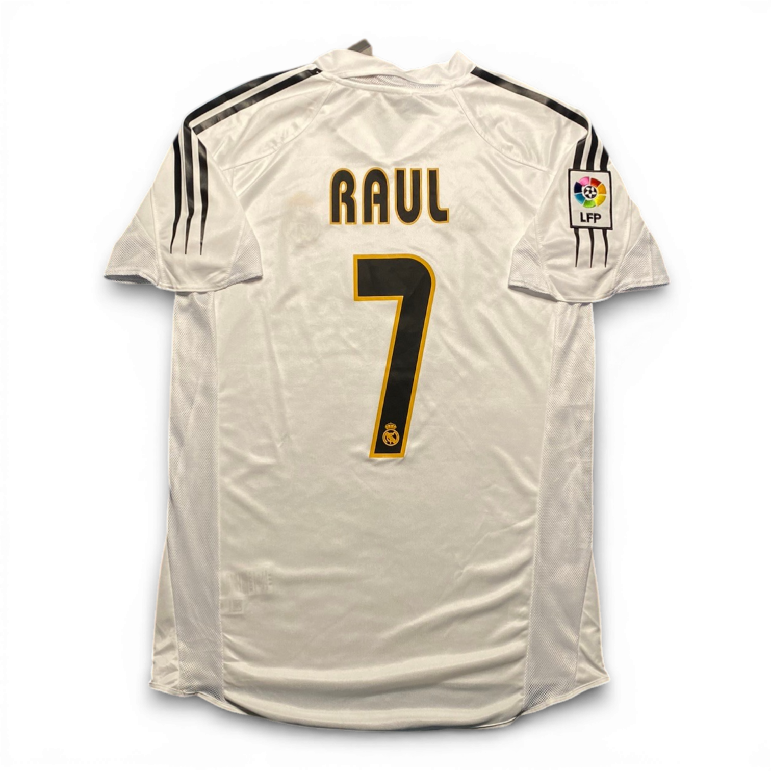 Real Madrid home jersey. Season 04/05. Raúl González Blanco.