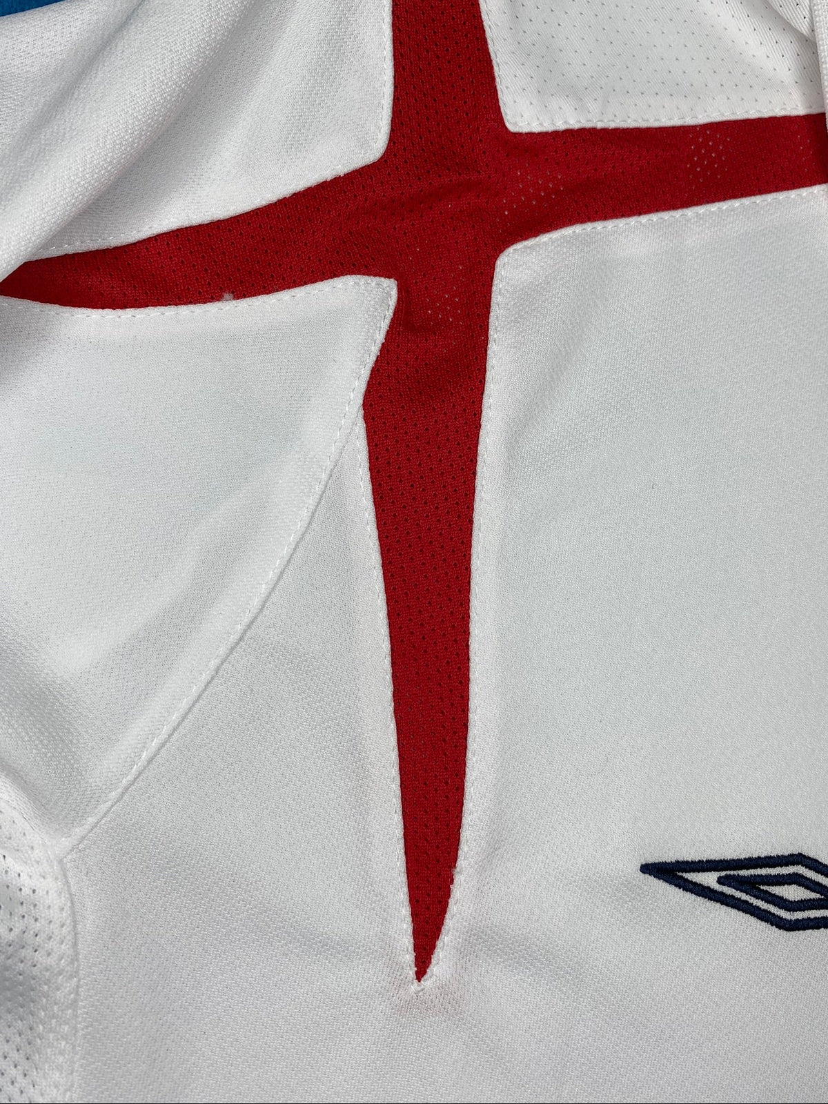 England's home jersey for the 2006 World Cup. Michael Owen.