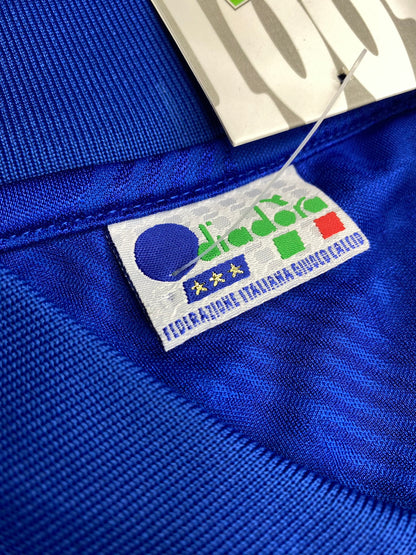 Italy's 1994 home jersey. Roberto Baggio
