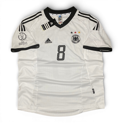 Germany's home jersey for the 2002 World Cup. Dietmar Hamann.