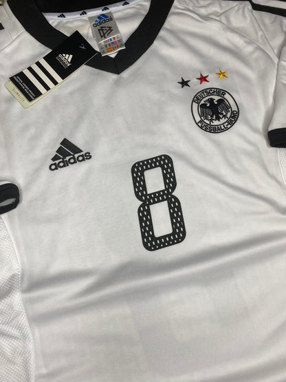 Germany's home jersey for the 2002 World Cup. Dietmar Hamann.